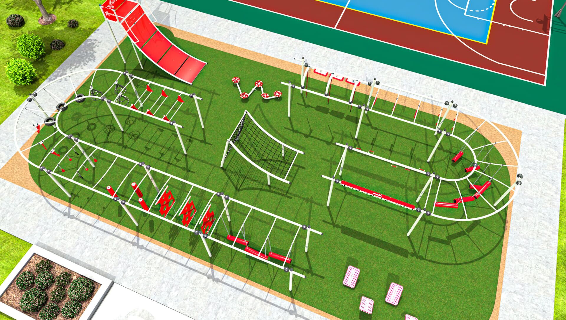 Ninja Course 3 | Greenfields Outdoor Fitness