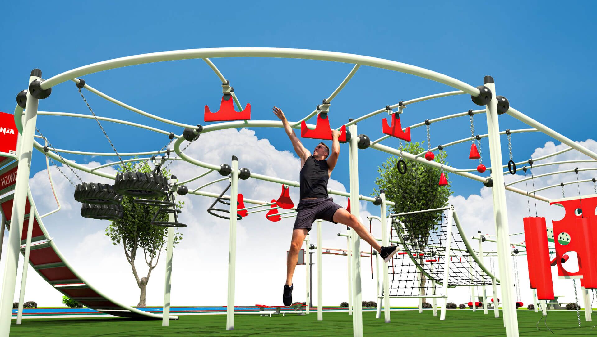 Ninja Course 3 | Advanced Outdoor Obstacle Course