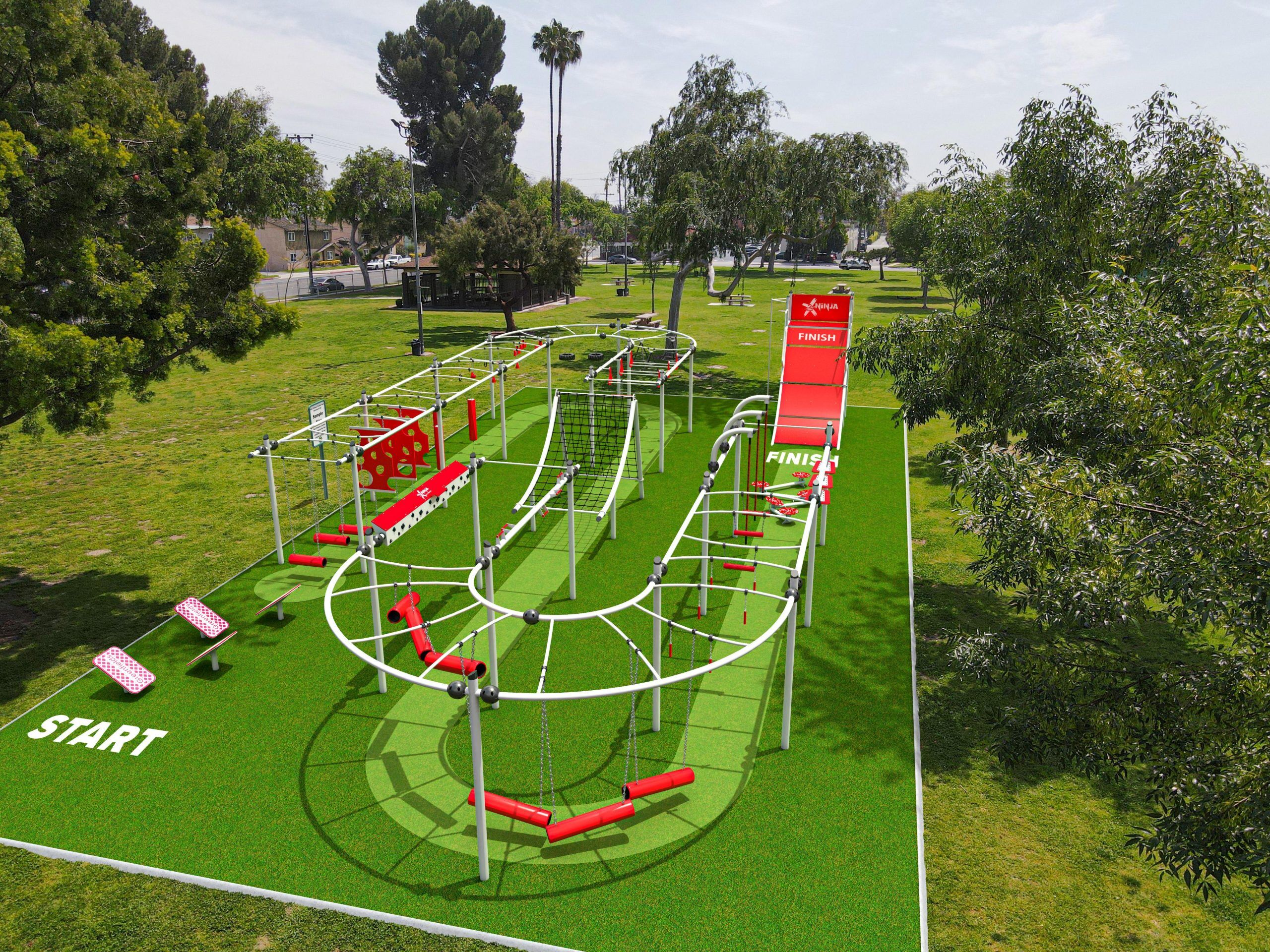 Ninja Course 3 | Advanced Outdoor Obstacle Course